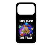 Live Slow Take It Easy Turtle Sloth Funny Sloths Turtles Coque pour iPhone 17 Pro