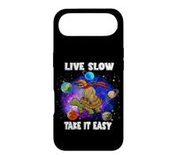 Live Slow Take It Easy Turtle Sloth Funny Sloths Turtles Coque pour iPhone Air