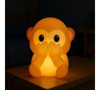 Live SoGOOD Veilleuse Bébé Silicone, Couleurs Changeantes, Abu | Rechargeable USB-C, minuterie, lavable, lumière chaude réglable, lampe de chevet portable sans fil pour chambre enfant