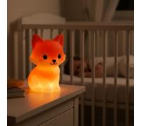 Live SoGOOD Veilleuse Bébé Silicone, Couleurs Changeantes, Scarlett | Rechargeable USB-C, minuterie, lavable, lumière chaude réglable, lampe de chevet portable sans fil pour chambre enfant