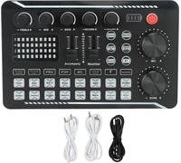 Live -Soundkarte Bluetooth Rauschreduktion Voice Changer Mixer Podcast -Geräte zum Streaming Podcasting Gaming