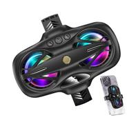 Live Streaming Phone Cooler Fast Cooling Phone Cooling Fan 3 Modes | Semiconductor Cooling, RGB Ambient Light, Quiet , USB Powered, For , Live Streaming, Video Recording & Mobile