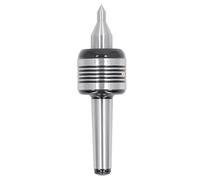 Live Tailstock Center MT3 Centre de tournage de précision en acier à haute teneur en carbone avec roulements à billes pour l'usinage CNC et les opérations de tour à grande vitesse