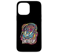 Live to Flip Pinball Machine Retro Arcade Gamer Coque pour iPhone 13 Pro Max