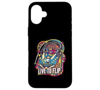 Live to Flip Pinball Machine Retro Arcade Gamer Coque pour iPhone 16 Plus