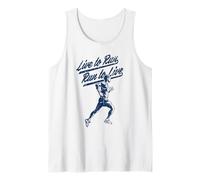 Live to Run to Live Runners Design Sport et Fitness Débardeur