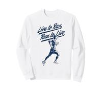 Live to Run to Live Runners Design Sport et Fitness Sweatshirt