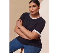 Live Unlimited Live Unlimited Black Contrast T-Shirt