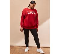 Live Unlimited Live Unlimited Black Curve Zipper Leggings