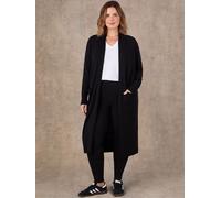 Live Unlimited Live Unlimited Black Longline Knitted Cardigan