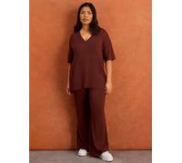 Live Unlimited Live Unlimited Brown Short Sleeve T-Shirt