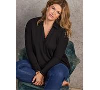 Live Unlimited Live Unlimited Polo Collar Jersey Top