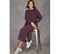 Live Unlimited Live Unlimited Purple Sweatshirt dress Purple 22