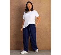 Live Unlimited Pantalon Live Unlimited en lin Blend cordon de serrage