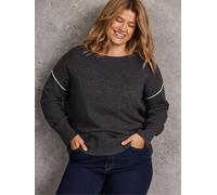 Live Unlimited Pull à col rond Live Unlimited Curve à coutures apparentes