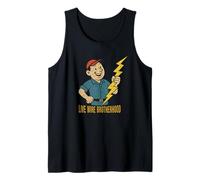Live Wire Brotherhood Proud Union Electrician Débardeur