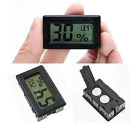 Livecity Mini thermomètre hygromètre numérique LCD intérieur noir