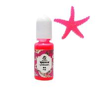 Livecitys 10 G/Bouteille Pigment De Résine UV Liquide Bricolage Fait à La Main Artisanat d'art Colorant Colorant Pigment pour L'artisanat De Peinture Rose