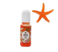 Livecitys 10 G/Bouteille Pigment De Résine UV Liquide Bricolage Fait à La Main Artisanat d'art Colorant Colorant Pigment pour L'artisanat De Peinture Orange