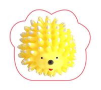 Livecitys Jouet pour Chien en Forme de hérisson Jouet à mâcher Jouet à gratter pour Chiot, Vinyle, Random Color