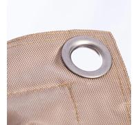 LIVEDECO - Housse Vide Pouf Géant XL Imperméable Extérieur Outdoor Beige Sable Iron RAW BiG52