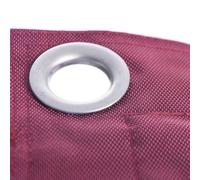 LIVEDECO - Housse Vide Pouf Géant XL Imperméable Extérieur Outdoor Prune Iron RAW BiG52