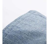 LIVEDECO - Housse Vide Pouf Géant XL Intérieur Bleu Métal Cocooning BiG52