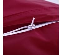 LIVEDECO - Housse Vide Pouf Géant XL Intérieur et Extérieur Bordeaux Classic BiG52