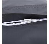 LIVEDECO - Housse Vide Pouf Géant XL Intérieur et Extérieur Gris Anthracite Graphite Classic BiG52