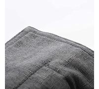 LIVEDECO - Housse Vide Pouf Géant XL Intérieur Gris Foncé Cocooning BiG52