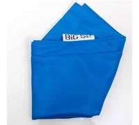 LIVEDECO - Housse Vide Pouf Géant XXL, Flottant pour Piscine, Bleu Pool BiG52