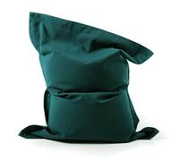 LIVEDECO - Pouf Géant XXL Déhoussable, Extérieur, Outdoor, Jardin, Terrasse, Voile Bateau Vert BiG52