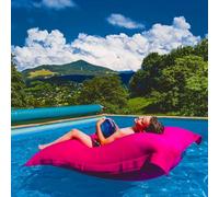 LIVEDECO - Pouf Géant XXL Déhoussable, Flottant pour Piscine, Rose Pool BiG52