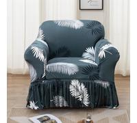 LiveGo Ensemble de housses de canapé imprimées pour coussin de canapé, résistant, lavable, hautement élastique, extensible, housses de canapé avec jupe pour canapé, causeuse, fauteuil à bras