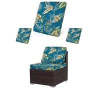 LiveGo Housse de coussin extensible pour canapé de jardin - Housse de coussin de remplacement pour mobilier d'extérieur - Housse de canapé pour chaise - Protège-siège souple et flexible (3, Vénus)