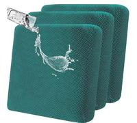 LiveGo Housses de coussin de terrasse d'extérieur, housses de rechange lavables pour canapé et canapé, douces et durables pour meubles de terrasse (3, vert foncé)