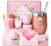 LIVEHITOP Cadeau Femme Anniversaire Coffret Cadeau Femme Original Personnalisé Soeur Maman Maitresse Collegue Amie Noël, Fete des Meres, Saint-Valentin
