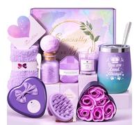 LIVEHITOP Coffret Cadeau Femme, Cadeau Femme Anniversaire Original Maman Soeur Collegue Maitresse Amie Personnalisé Cadeau Noël, Fete des Meres, Saint-Valentin