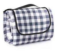 LIVEHITOP Couverture Pique Nique, Tapis Plage Imperméable Anti Sable 200x200cm Pliable Plaid Nappe Picnic Blanket avec Poignée pour Extérieur Camping, Parc, Jardin, Randonnée