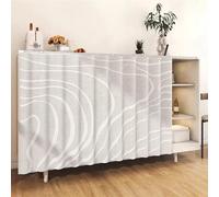 Liveinu Rideaux D'Armoire pour éTagèRes,Rideau sous Evier,Rideau Placard Cuisine,Auto-AdhéSif,Non per?Age,pour éTagèRe à Chaussures De BibliothèQue, Style 13