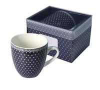 LIVELLO MEGA Mug XXL 1 L en porcelaine, grande tasse à thé avec anse