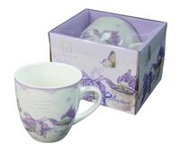 LIVELLO MEGA Mug XXL 1 L en porcelaine, grande tasse à thé avec anse