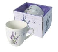 LIVELLO MEGA Mug XXL 1 L en porcelaine, grande tasse à thé avec anse