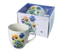 LIVELLO MEGA Mug XXL 1 L en porcelaine, grande tasse à thé avec anse | Format généreux pour infusions, chocolat chaud ou petit-déjeuner, compatible lave-vaisselle et présenté en coffret cadeau
