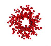 Lively Couronne décorative ronde en matériaux adaptés à une utilisation toute l'année (couronne B)