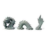 livelyfish Statue de Dragon pour Aquarium en grès - Décoration Asiatique pour Aquarium d'eau Douce et salée - Décoration de Jardin