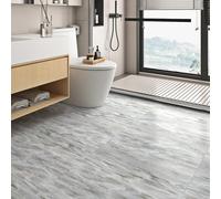 Livelynine Credence Adhesive Salle de Bain Vert Lavable Carrelage Adhesif Mural Cuisine Marbre Vert 16 Dalles Credence Adhesive pour Cuisine 60x30cm Lame PVC Adhesive Sol Salon Dalle PVC Adhesive Sol