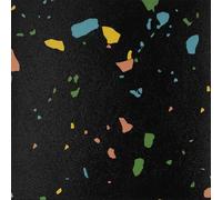 Livelynine Dalle PVC Adhesive Sol Effet Marbre Noir 30x30 Lino Sol Adhesif Pour Cuisine Salle de Bain Dalles Adhesives Sols Terrazzo Interieur 16-Dalles Imperméable Parquet Adhesif Sols Chambre Salon