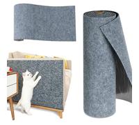 Livelynine Griffoir pour Chat Canapé Gris Clair Griffoir Chat Mural Autocollant Grattoir Chaton Mur Meuble Sol Anti Griffe Grattoir Chaton Canapé Meuble 40CMx1.2M Protection Canape Anti Griffe Gris