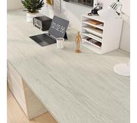 Livelynine Revêtement Plan de Travail Adhésif Bois Clair 40CMx5M Papier Adhesif pour Meuble Cuisine Rouleau Adhesif decoratif Revêtement pour Meubles Armoire Credence Adhesive pour Cuisine Bois Clair